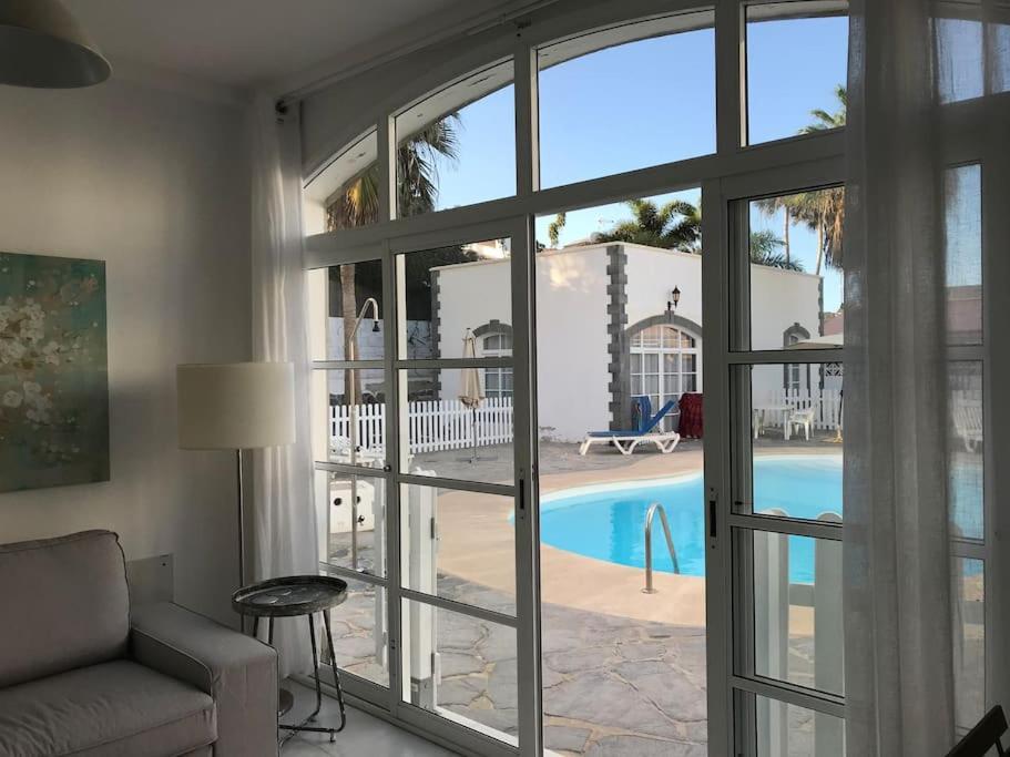 Lovely Villa - Pool Front, Private Roof Terrace, Wifi Fiber Optic Corralejo Exteriör bild