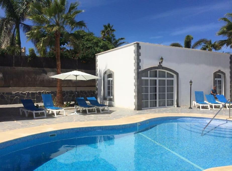 Lovely Villa - Pool Front, Private Roof Terrace, Wifi Fiber Optic Corralejo Exteriör bild